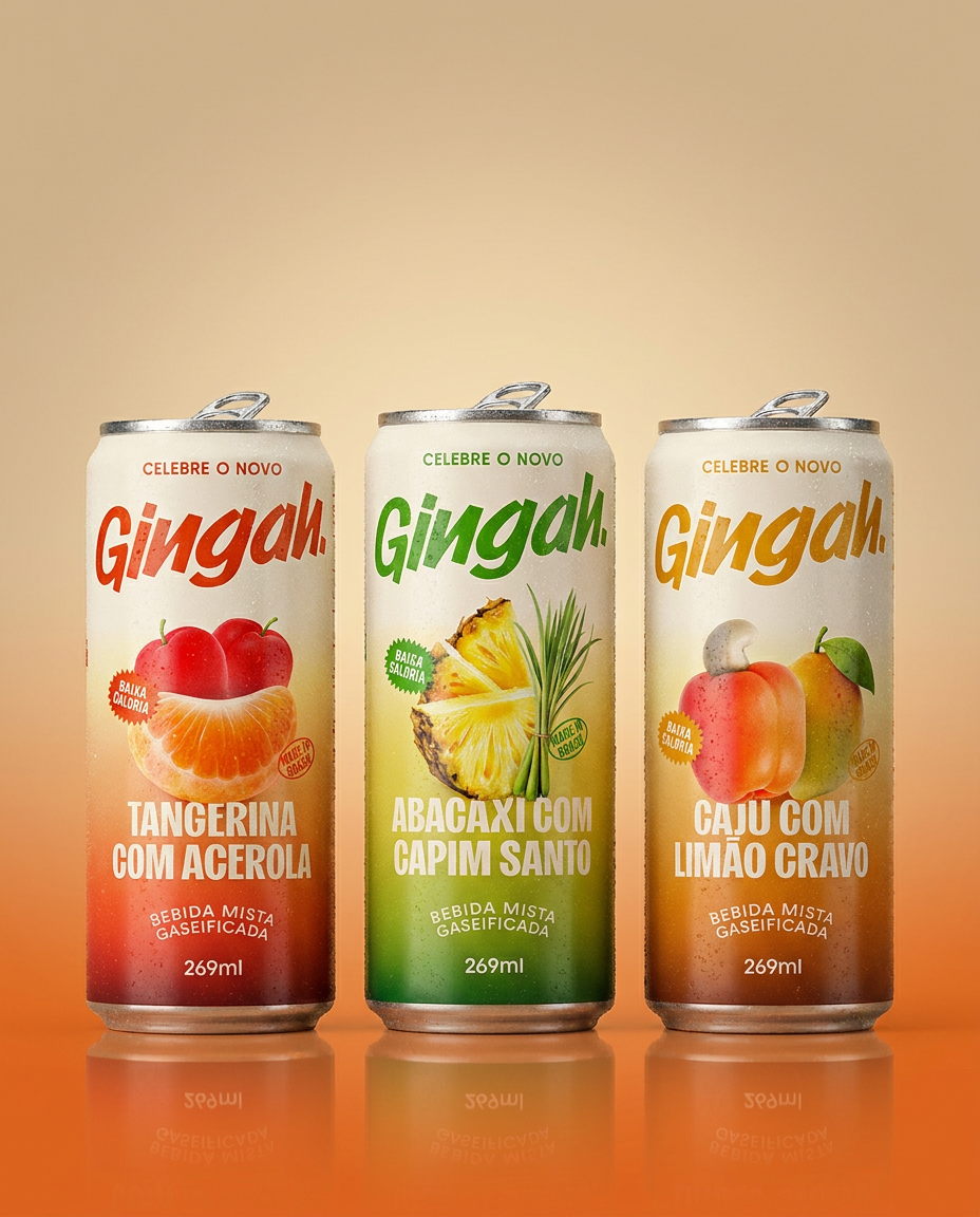 Pack Gingah | 2un de cada sabor