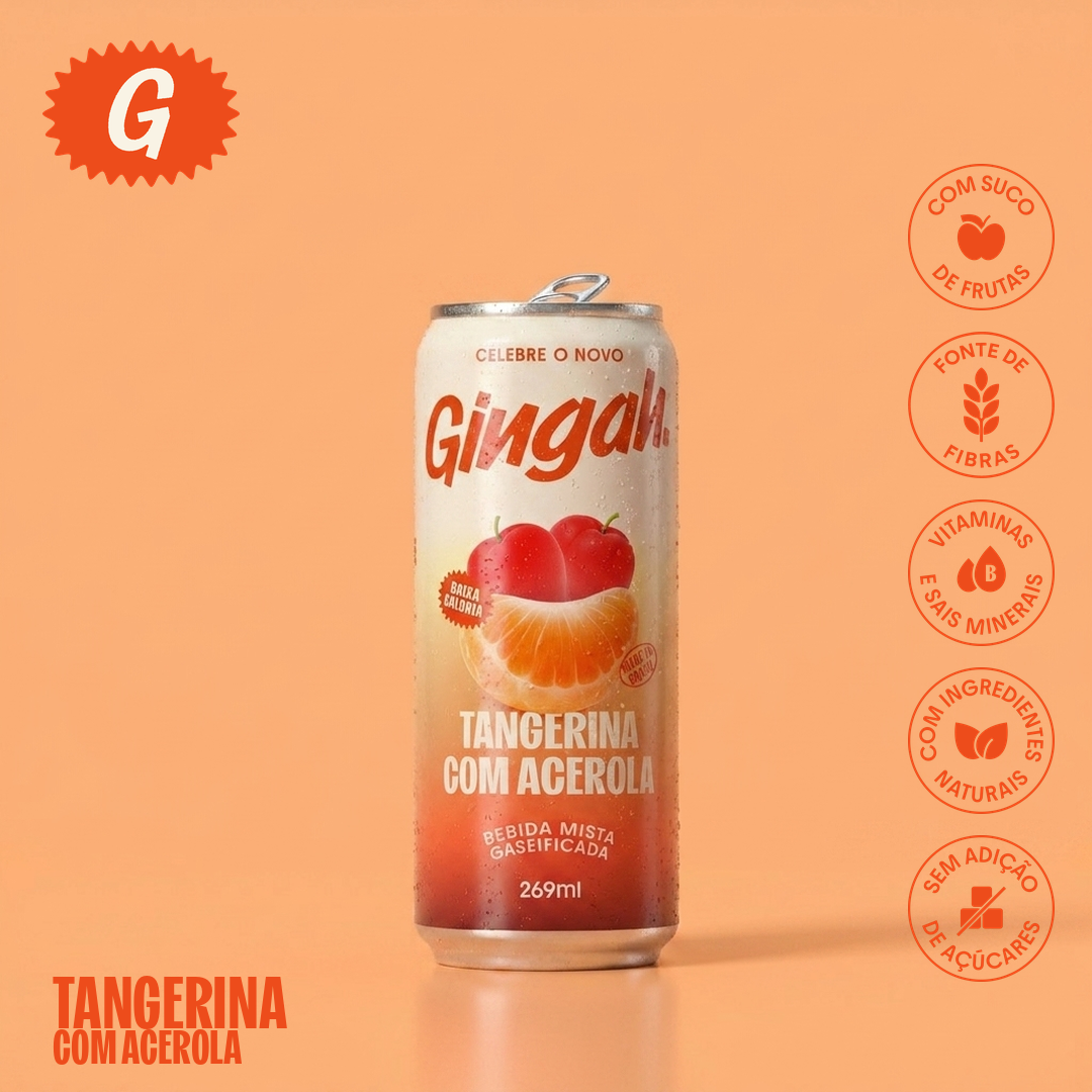 Tangerina com Acerola | Pack 6un